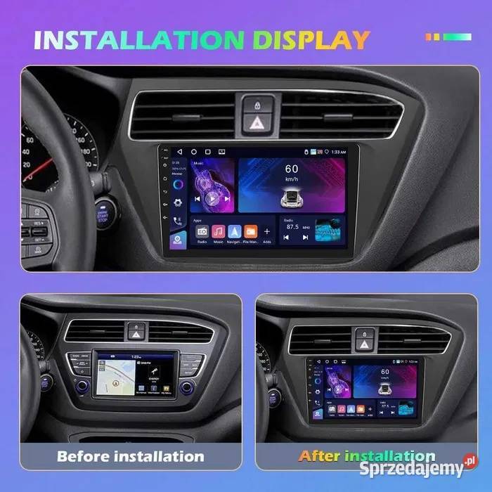 Radio Android 13 Hyundai i20 20152018r gps wifii Ożarowice