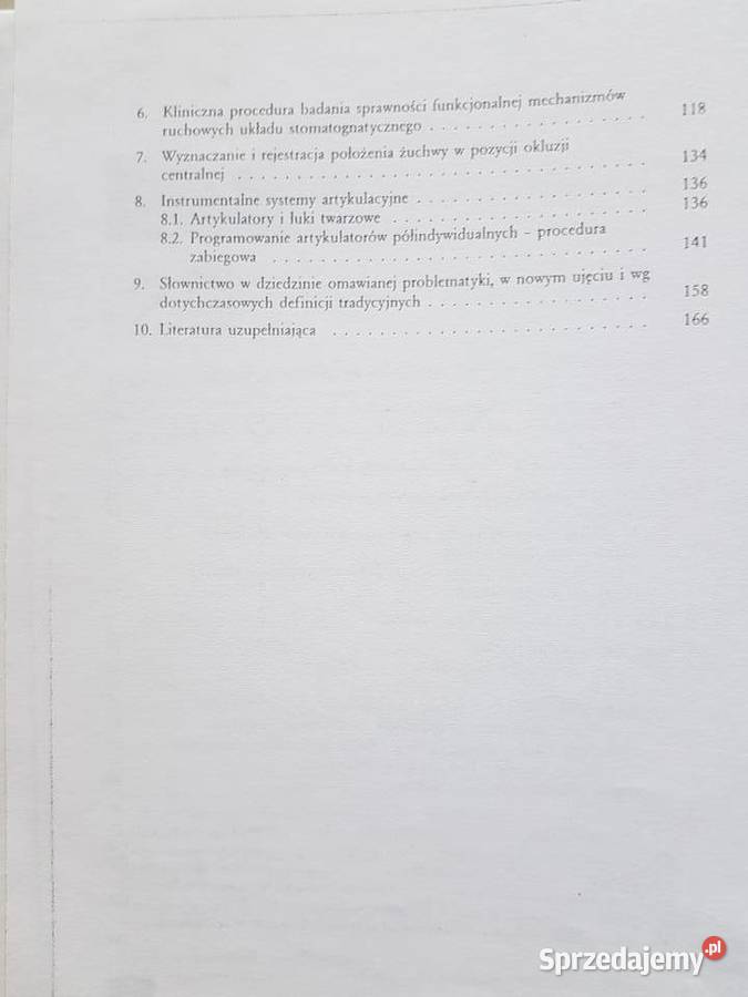 Gnatofizjologia stomatologiczna Normy okluzji i świętokrzyskie Kielce
