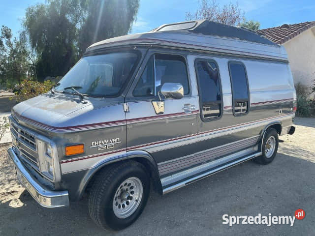 chevrolet G20 kamper RV B class z californii Motoryzacja Piotrków Trybunalski