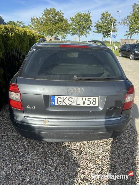 Audi A4 B6 Avant 19tdi 130koni 6biegow kurtyny powietrzne Krokowa sprzedam