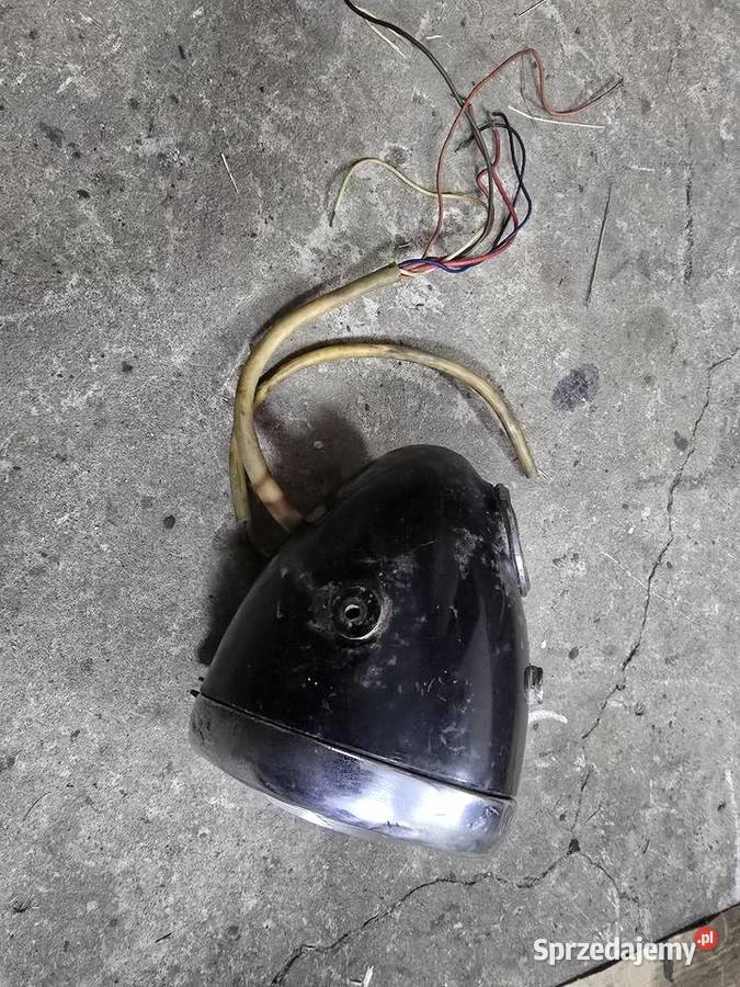 Lampa przód kompletna SHL m11 Reflektory i halogeny Motoryzacja Złoczew sprzedam