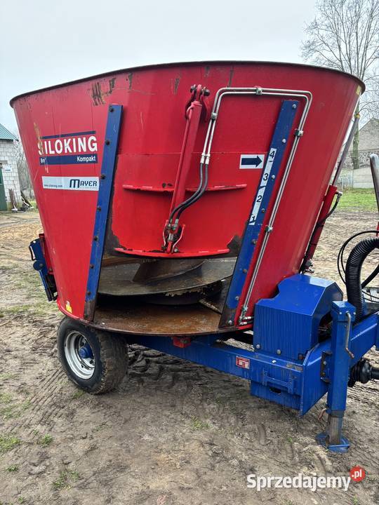 Paszowoz Siloking 8 m3 nieuszkodzony podlaskie Jedwabne