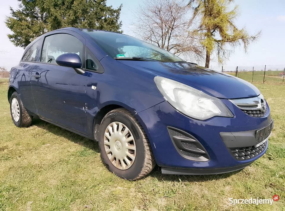 Opel Corsa 12 2014 rocznik Klimatyzacja z Radzyń Chełmiński