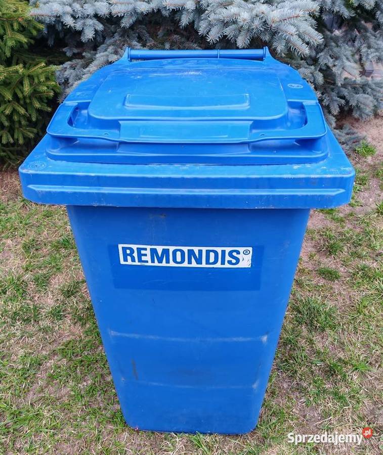 Pojemnik kontener kosz na śmieci i odpady 240L Góra Kalwaria