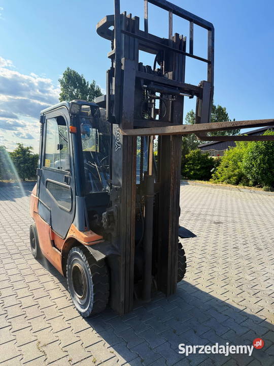 wózek widłowy TOYOTA 427FG25 LPG 2500 Triplex
