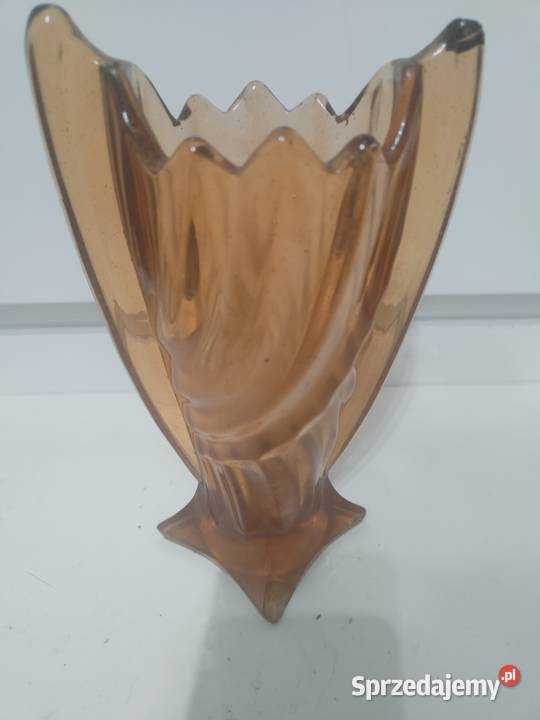 Wazon hortensja Porcelana i szkło łódzkie Luboszewy