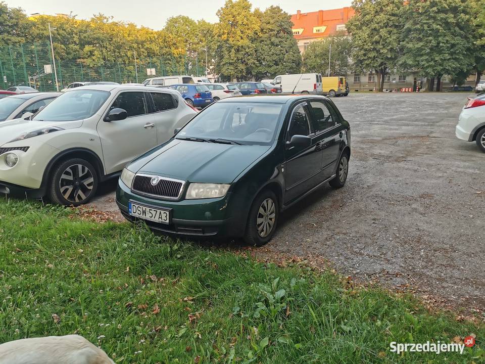 Skoda Fabia 14 mpi w gazie centralny zamek Strzegom