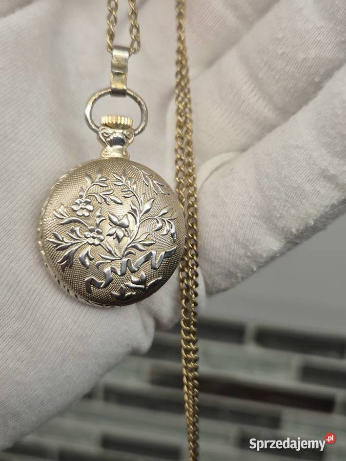 Damski zegarek naszyjnikwisiorek Glashutte Chorzów