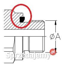 Szybkozłącze gniazdo M22x15 WD 3CFHF08212215F Kamionna