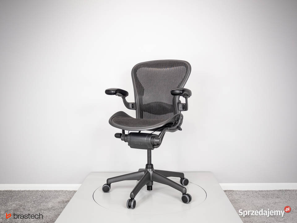 Fotel biurowy Herman Miller Aeron Classic B Dom i Ogród Sątoczno