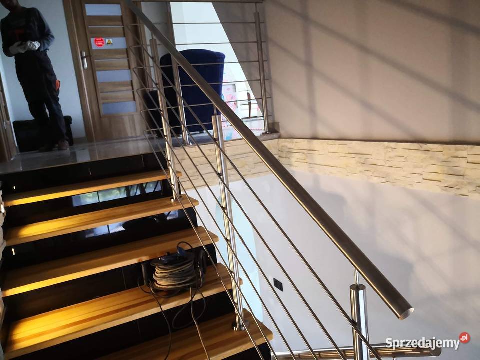 Balustrady ze stali nierdzewnej satyna Kielce