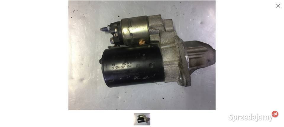 Rozrusznik 752484303 BMW 18 20 16V VALVETRONIC dolnośląskie Jelcz-Laskowice