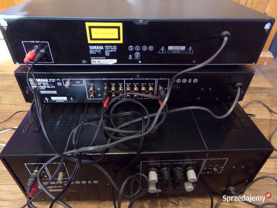 Yamaha przedwzmacniacz C45 Wzmacniacze i pokrewne