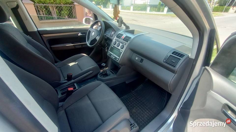 VW Touran 7 osobowy 1900 TDI zamiana srebrny Paczków
