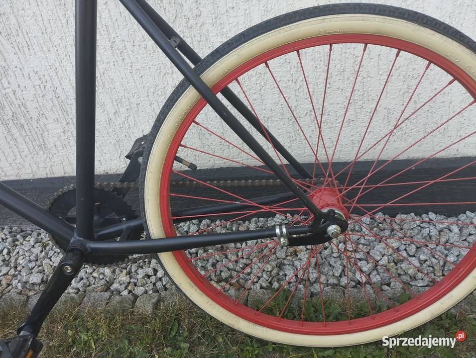 Rower Miejski Rockabilly Retro Cruiser Chudoba