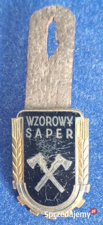 Odznaka Wzorowy Saper Oryginał sprzedam