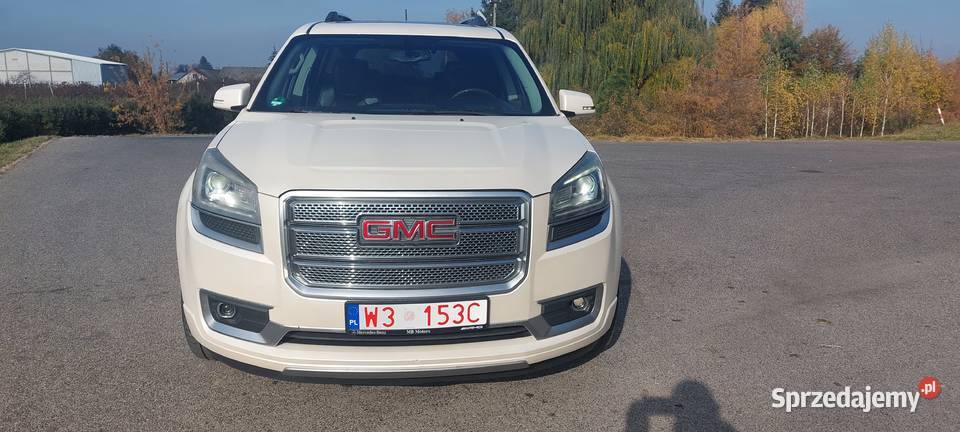 GMC acadia DENALI ZAMIANA 7osob 2013r OKAZJA aluminiowe felgi Góra Kalwaria sprzedam
