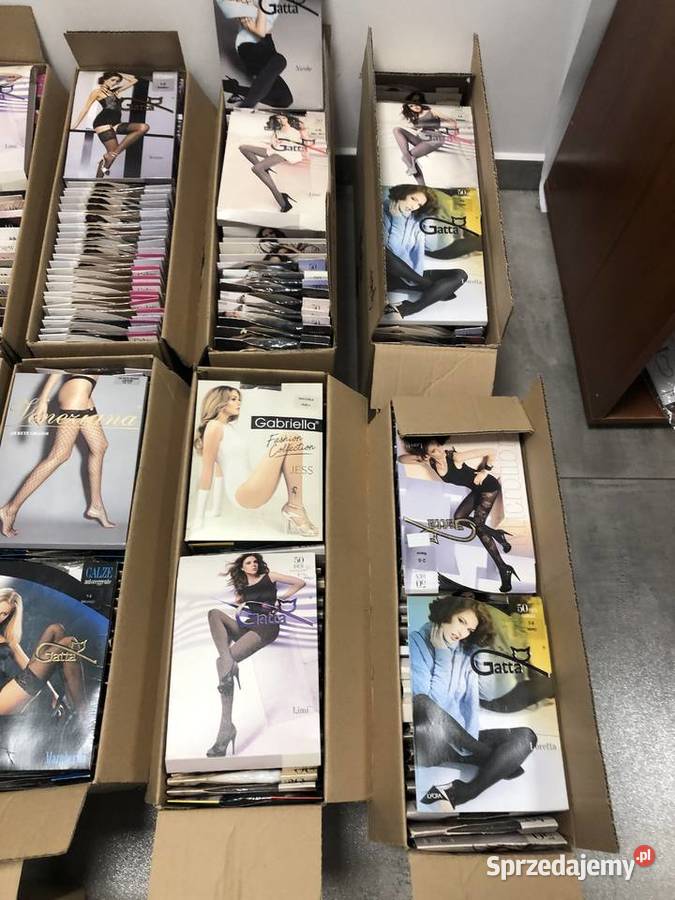 Rajstopy skarpety piżamy likwidacja sklepu Warszawa