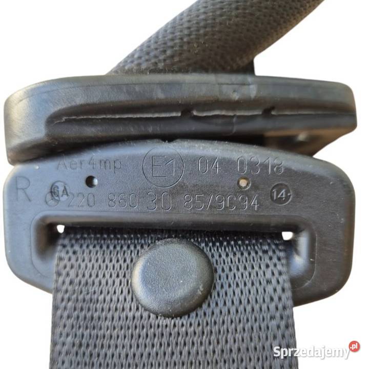 PAS BEZPIECZEŃSTWA PRZÓD LEWY PRAWY TYŁ LEWY