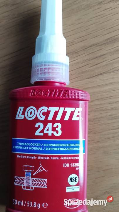 Loctite 243 50ml klej do gwintów Chęciny sprzedam