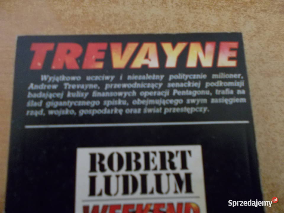 Robert Ludlum Trevayne Proza i poezja Głubczyce