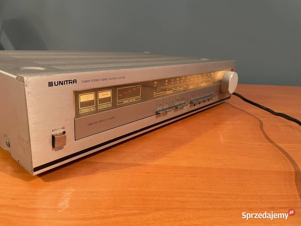 Tuner wieży radio AS 632 Unitra PRL sprawne zachodniopomorskie Kołobrzeg