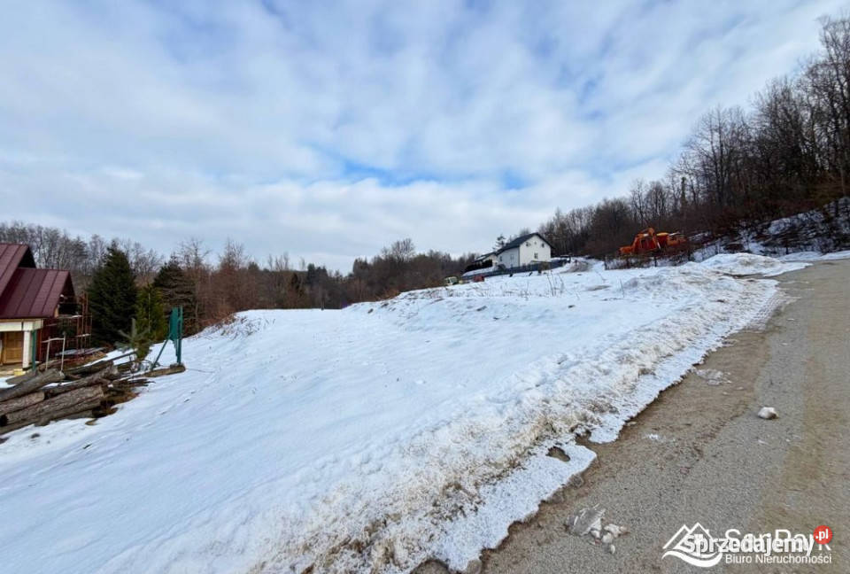 Działka 3240m Lesko prąd