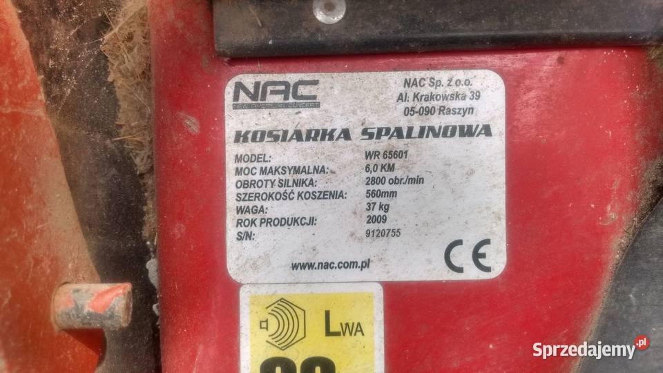 kosiarka spalinowa Koszalin