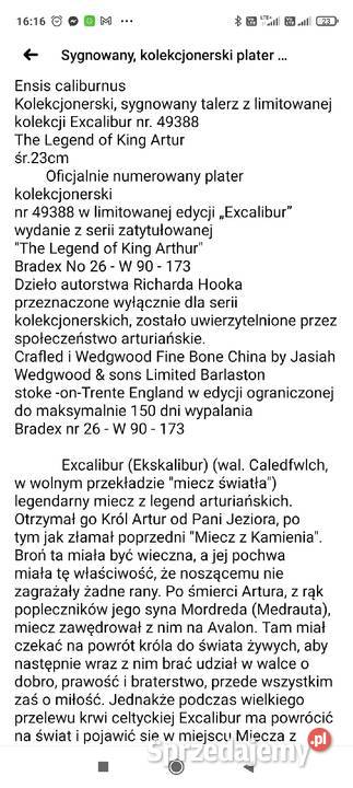 Kolekcjonerski talerz porcelanowy sygnowany łódzkie Pabianice