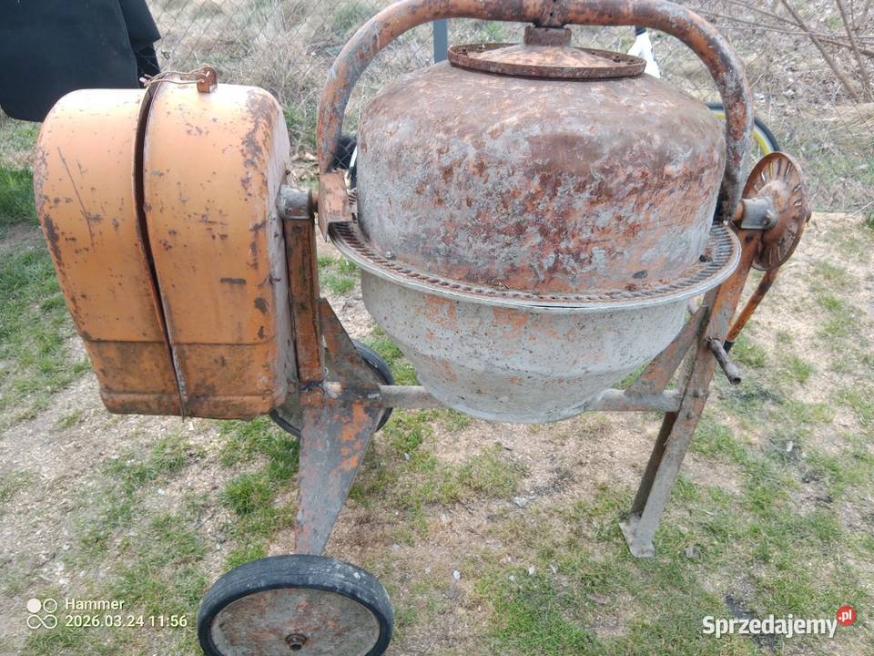 Betoniarka duża 170l Pozostałe