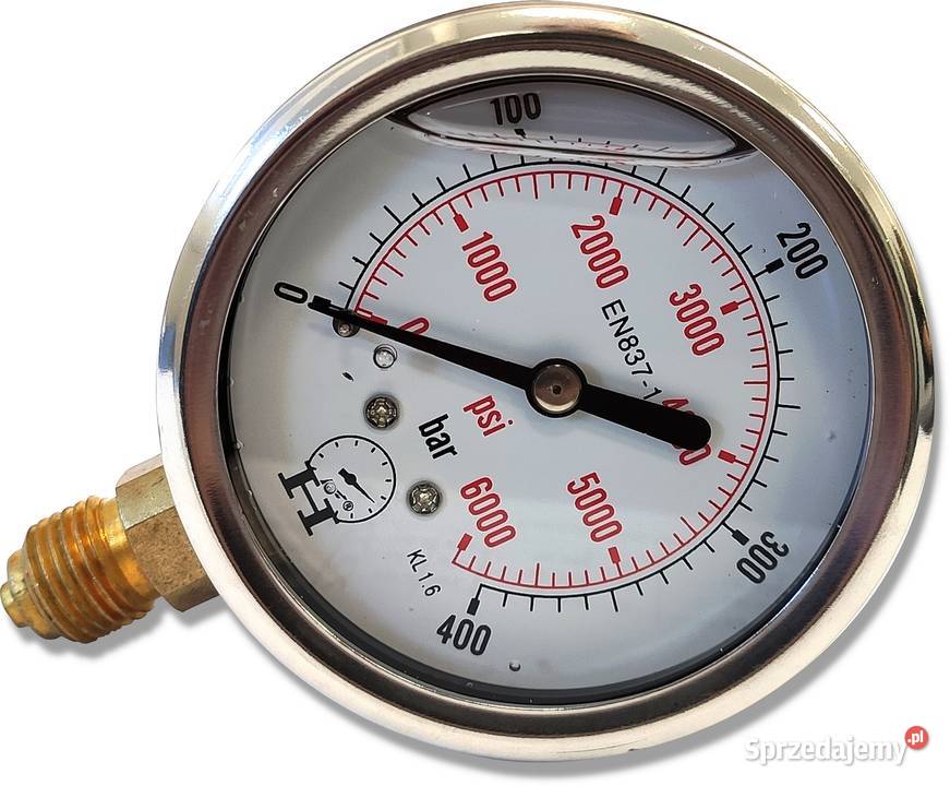 MANOMETR 400 Bar SZYBKOZŁĄCZE GNIAZDO EURO M18