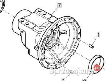 John Deere 6195R Obudowa Tylnej Osi Pochwa sprzedam