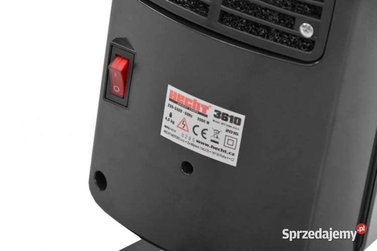 HECHT 3610 GRZEJNIK CERAMICZNY ELEKTRYCZNY Opalenica