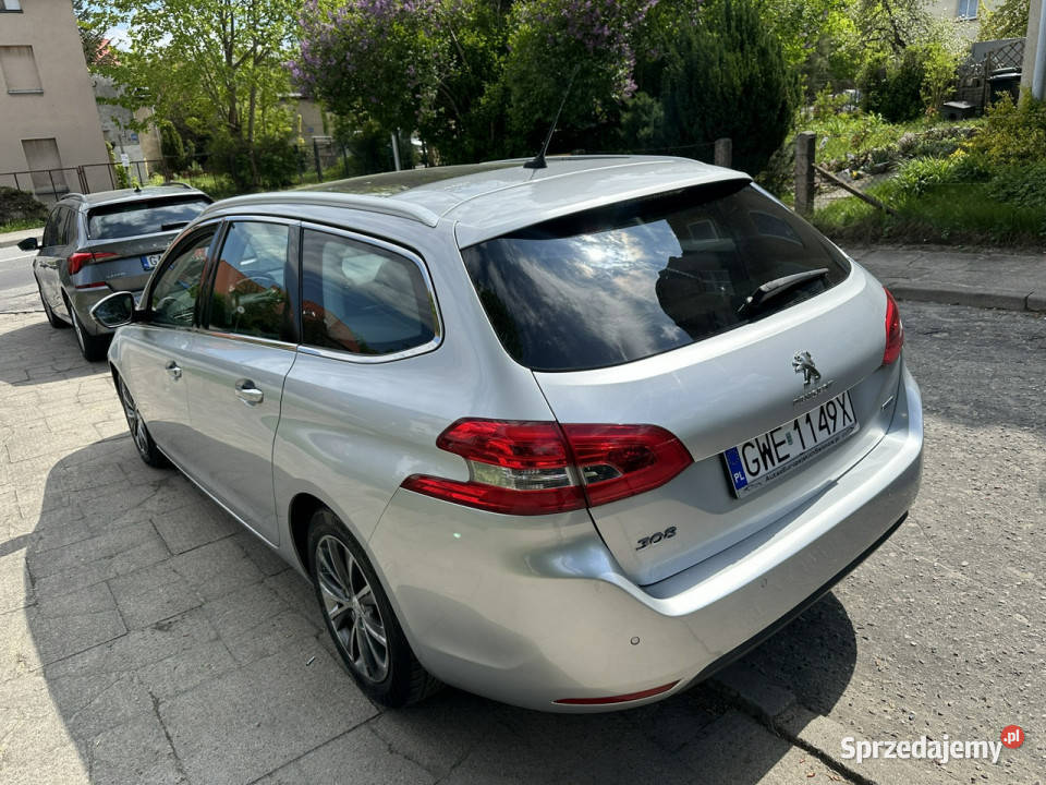 Peugeot 308 Nowe sprzęgło panoramiczny dach Rok produkcji 2015 Wejherowo