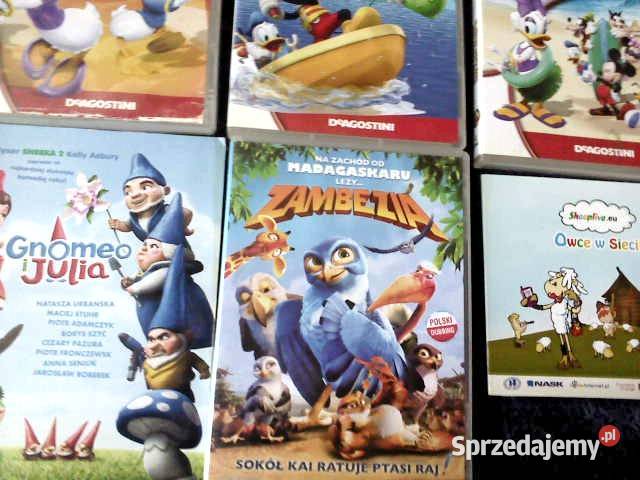Płyty DVD Myszka Miki dodatki Zakopane