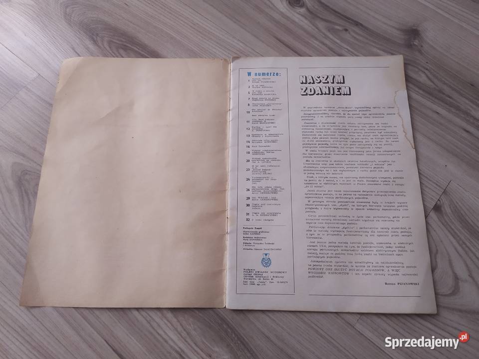 Czasopismo PRL Auto Moto PZMot 1976r sprzedam