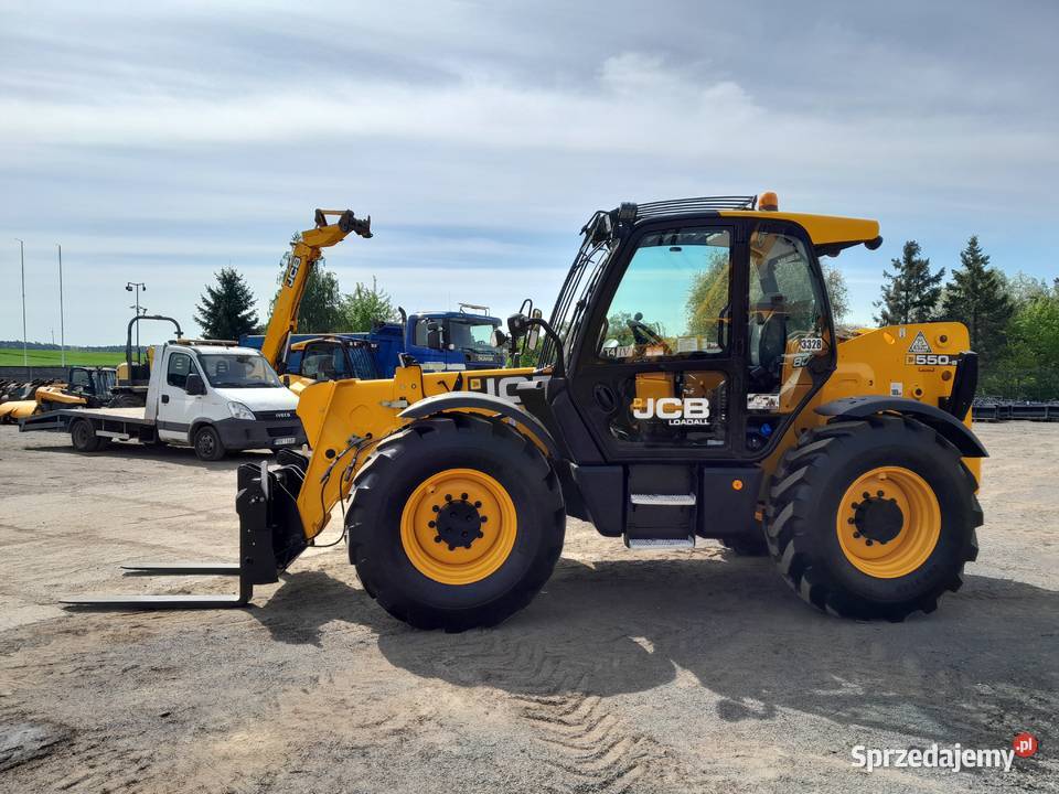 JCB 55080 2017R JOYSTICK KLIMA 56080 ŁADOWARKA
