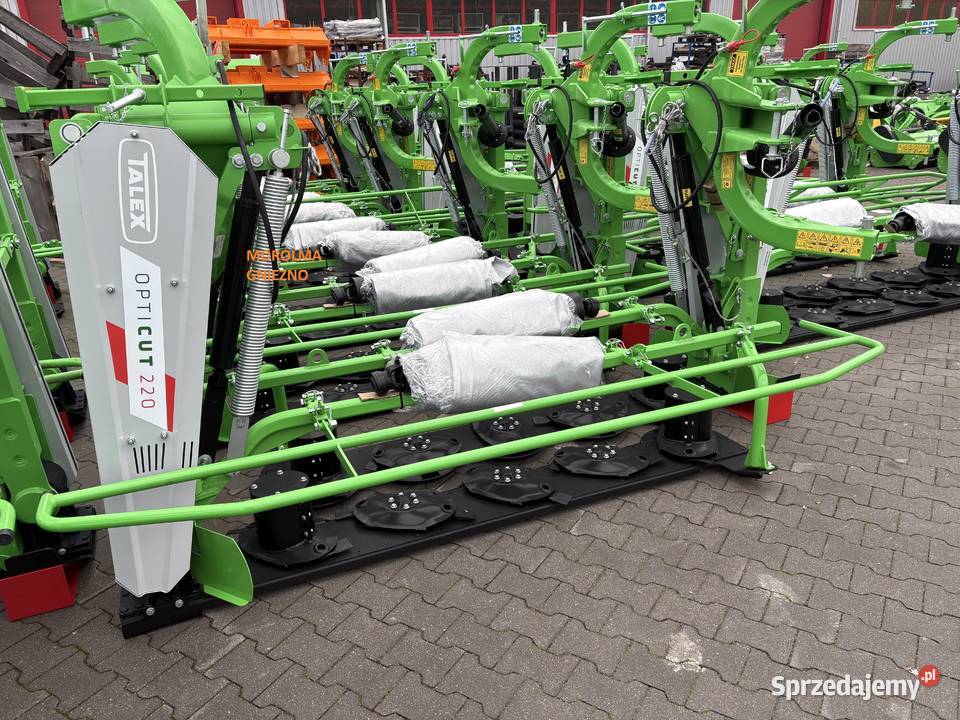 MODEL Kosiarka dyskowa OPTI CUT TALEX WOM 22 m nieuszkodzony Szczecin