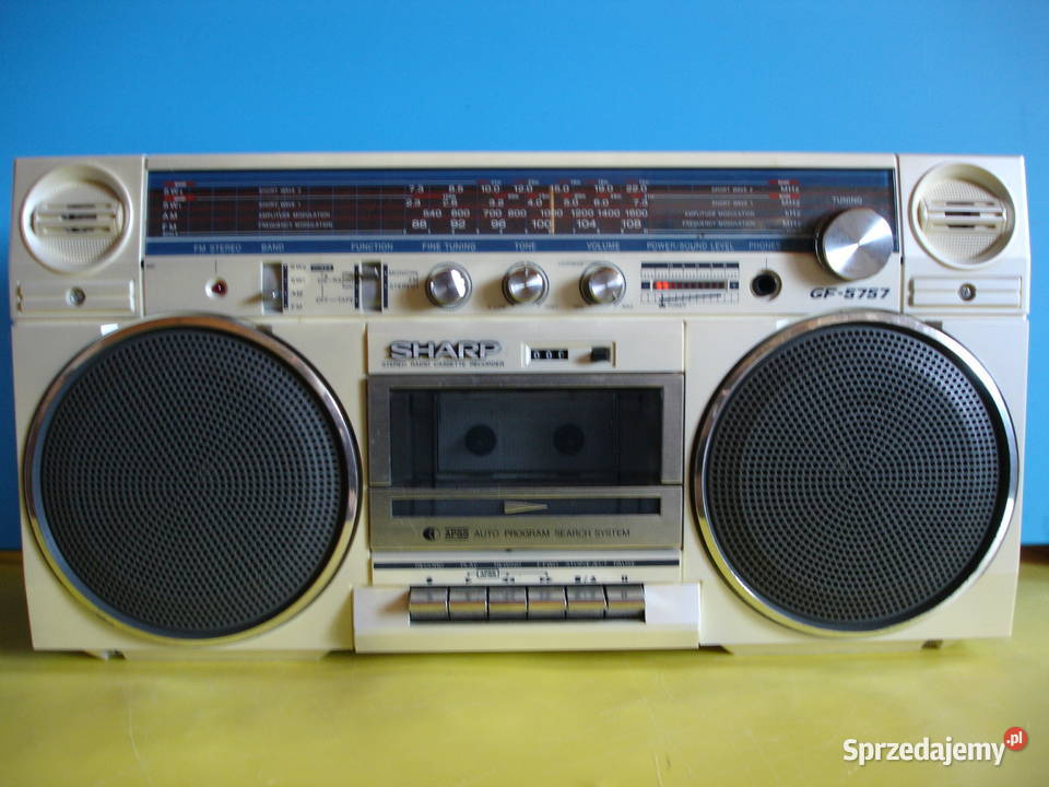 Radiomagnetofon SHARP GF5757 Zielona Góra