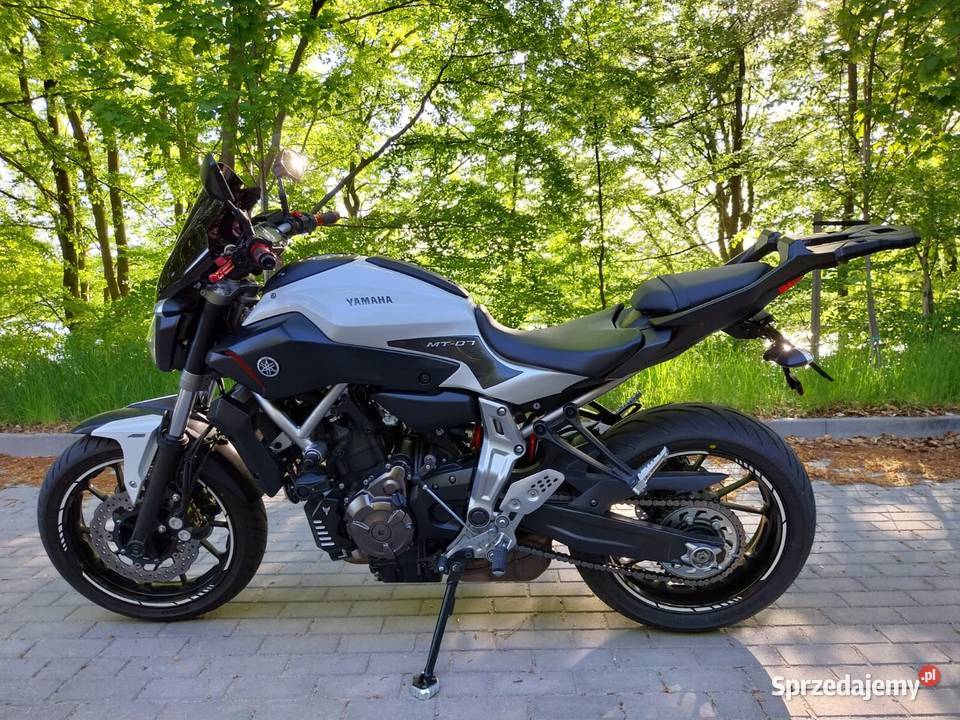 motocykl Yamaha MT07 pomorskie Kartuzy