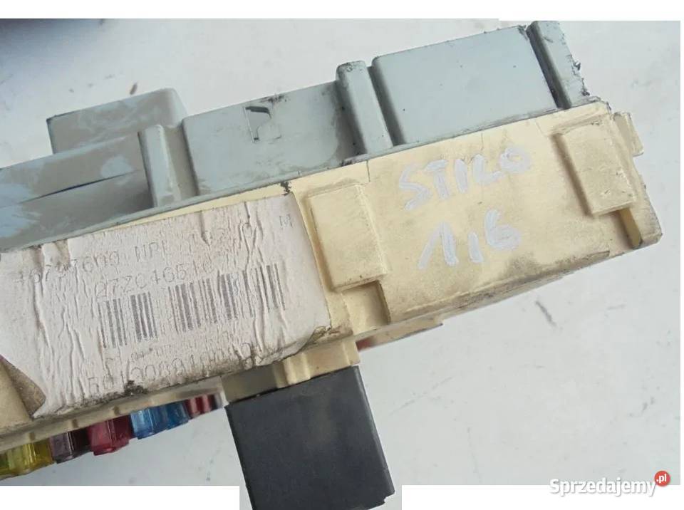 Fiat Stilo skrzynka bezpieczników BSI