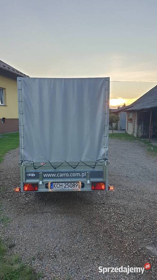 Carro Delta 3515 przyczepka hamowana przyczepa Balin