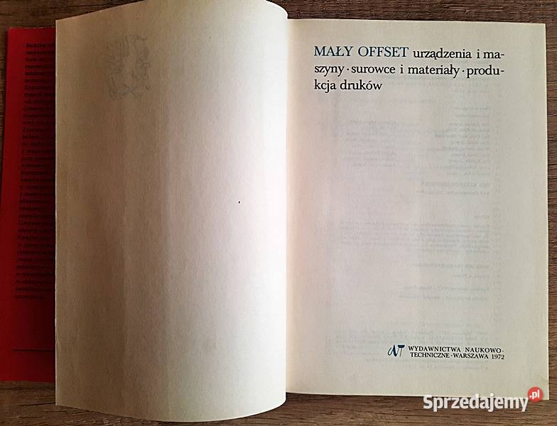 Mały offset urządzenia i maszyny surowce i Ostrów Wielkopolski