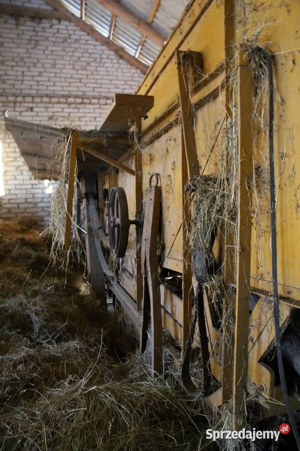 Młocarnia maszyna do młócenia zboża młockarnia nieuszkodzony Wojsławice