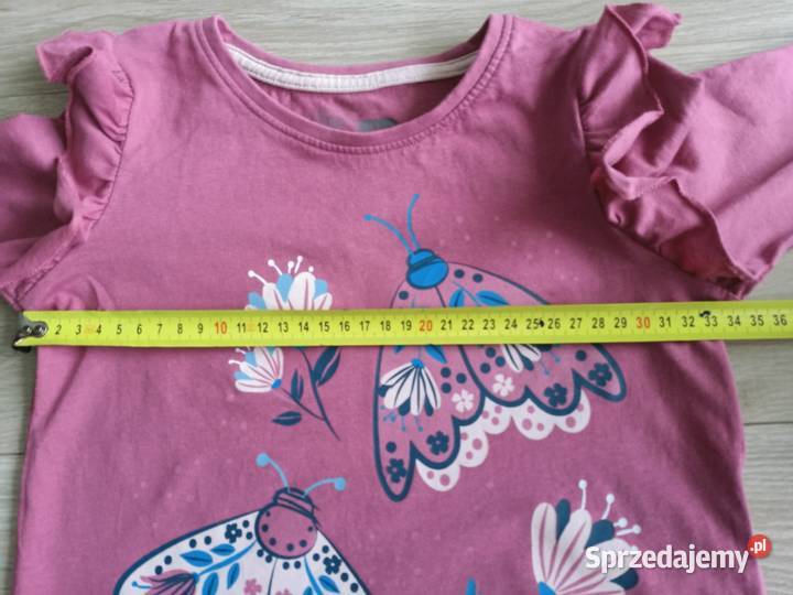 Bluzka koszulka dziewczęca na długi rękaw Płock sprzedam