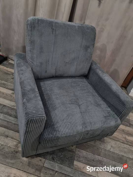 Fotel sztruksowy Krasne-Lasocice