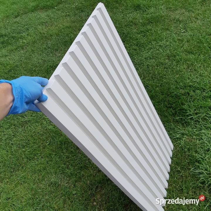 Lamel lamele ścienne lamel dekoracyjny gipsowy