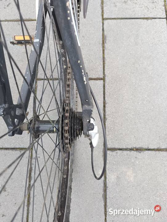 Rower trekkingowy cross 28 amortyzator gotowy do Pleśna