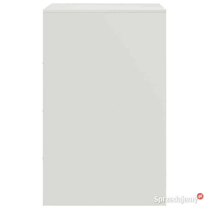 Szafka nocna biała 345x39x62 stal WM841773 Warszawa