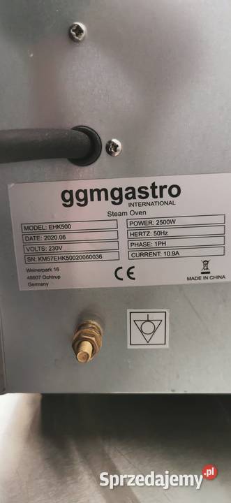 Piecyk GGM Gastro z do parowaniem